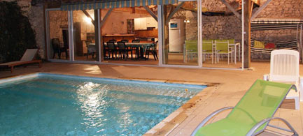 Location grand gîte à Montaigu de Quercy